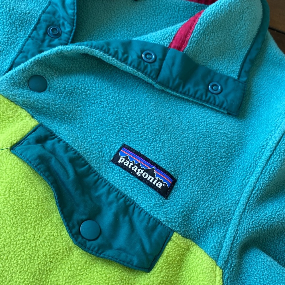Patagonia Women's Lightweight Synchilla Snap-T Fleece Pullover Size S - Picture 3 of 7